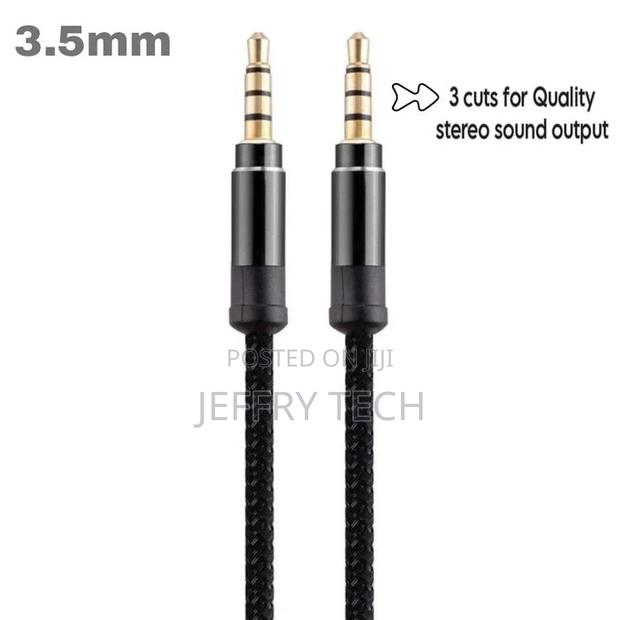 Multi Purpose Auxiliary Audio Cable 3.5mm Aux Jack Cord - main view