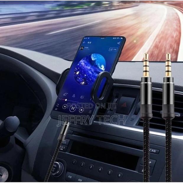 Multi Purpose Auxiliary Audio Cable 3.5mm Aux Jack Cord - thumbnail 3