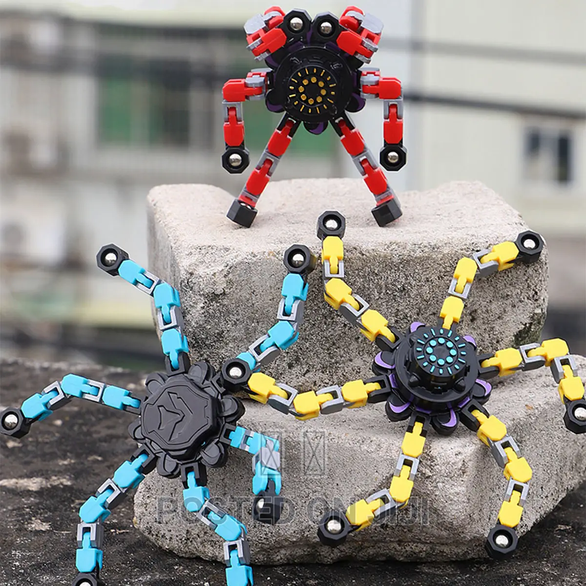 Transformable Gyro Spinner Toy