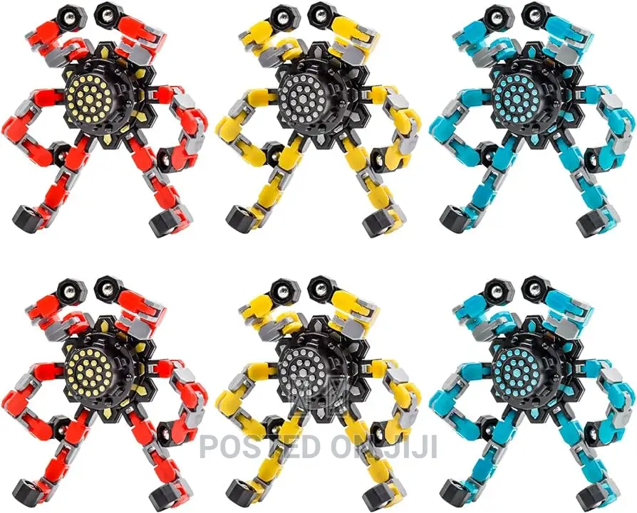 Transformable Gyro Spinner Toy