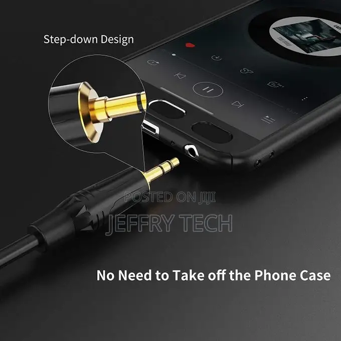 3.5mm Male to 3 Pin XLR Male Microphone Cable to Audio Adapt