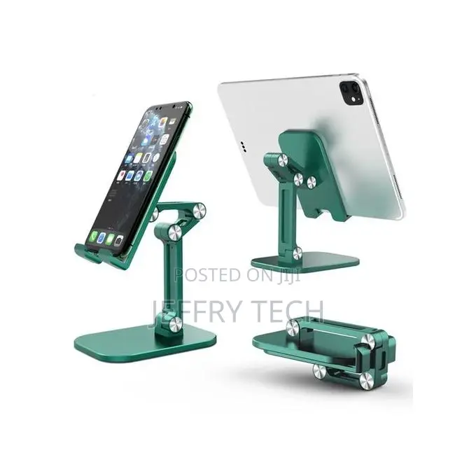 Three-Stage Foldable Desktop Phone/Pad Bracket