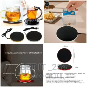 USB Mug Warmer Can Work With Glass, Ceramic,Paper,Metal