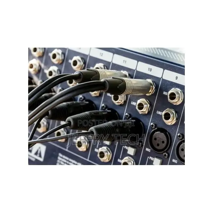 XLR (Male) to Stereo Jack Cable-Piano,Guiter, Mixers 5meter
