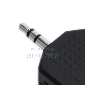 3.5mm Audio Splitter Block-Shaped Stable Transmission PVC-