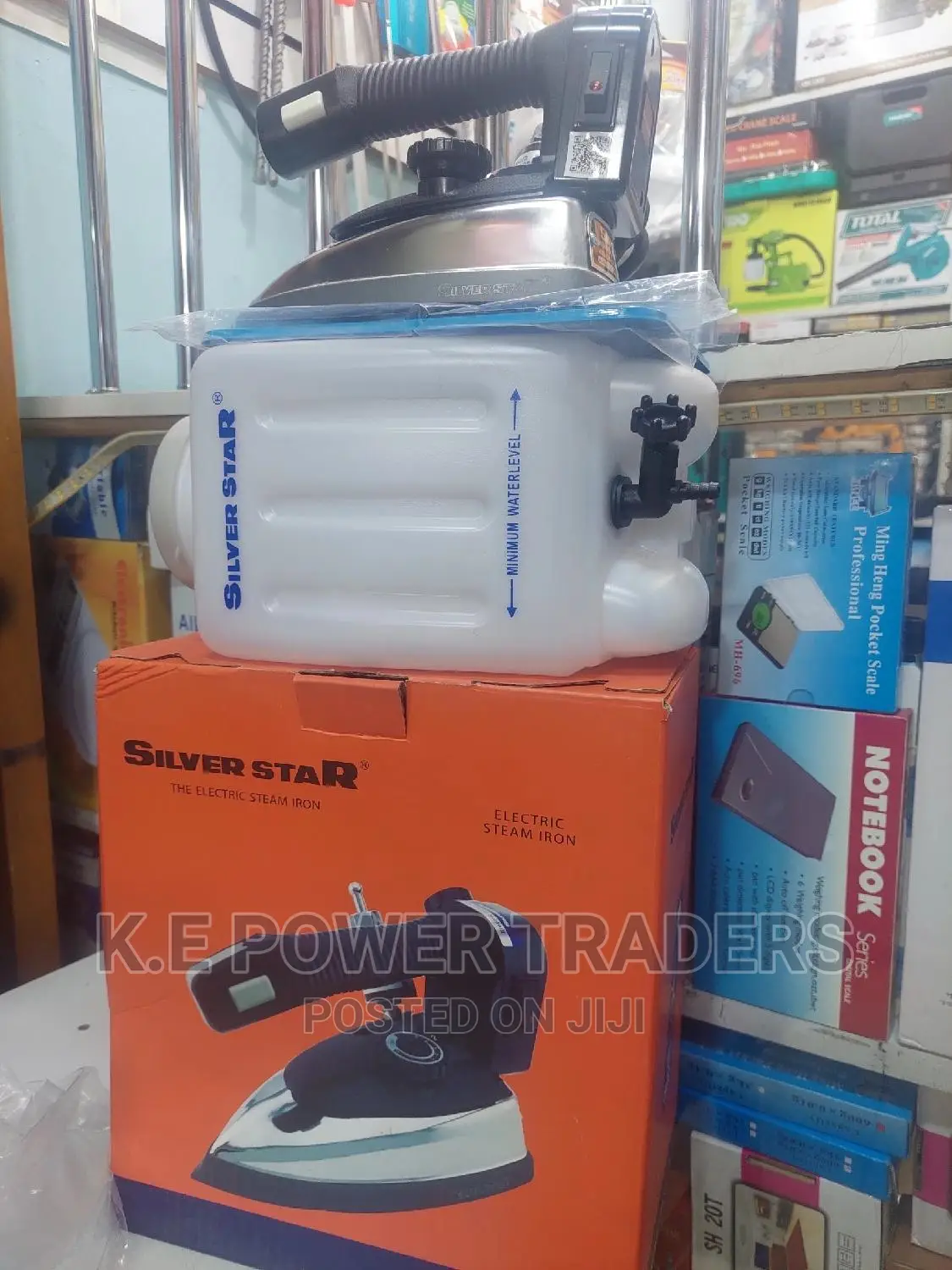 The Commercial Steam Iron Box