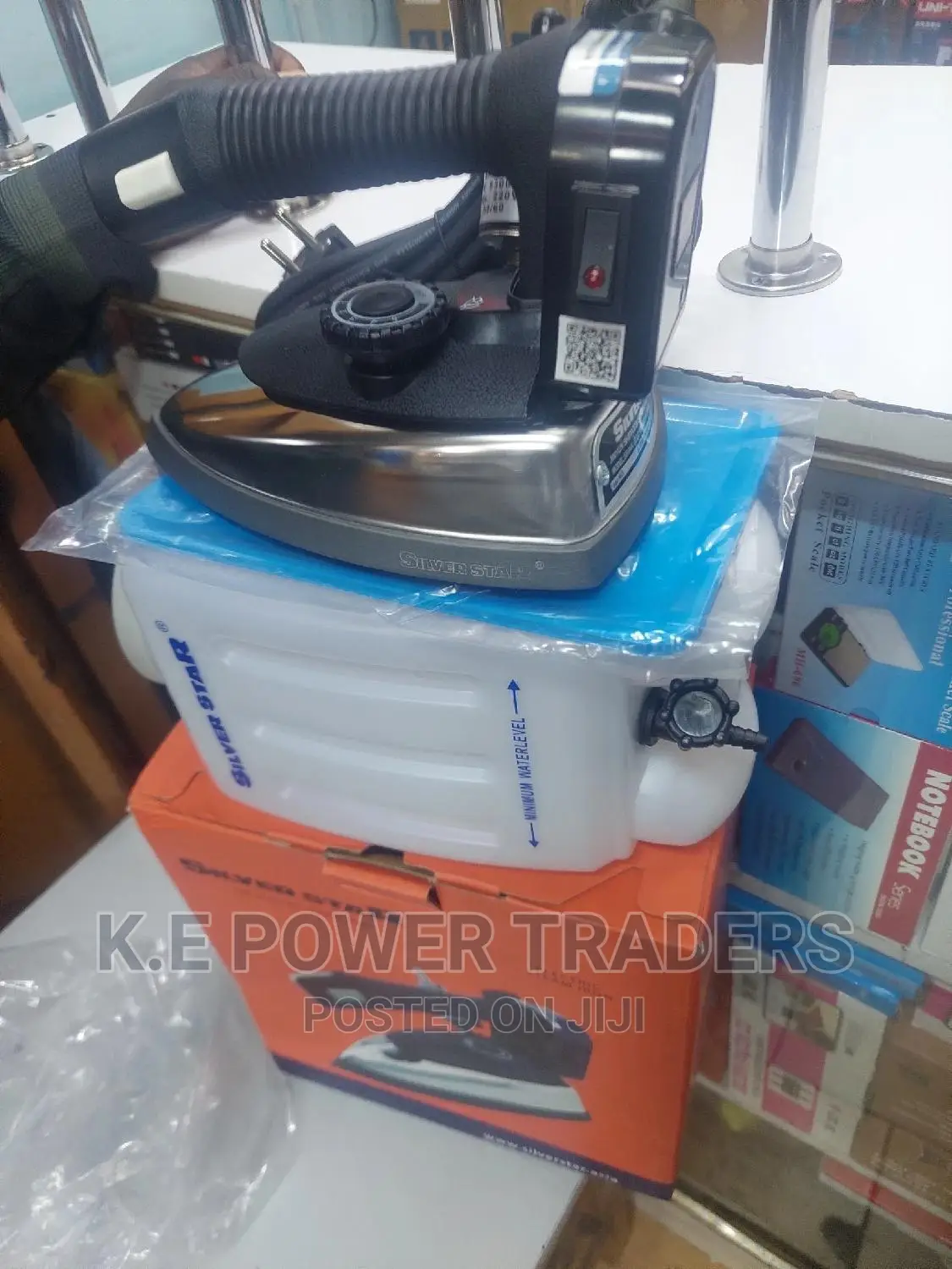 The Bottle Steam Iron Box