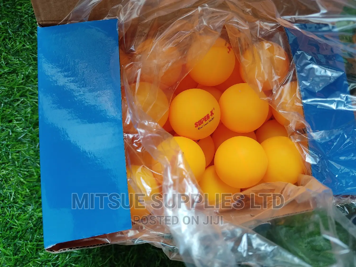 A Box of 72 Table Tennis Balls 40mm Thickness - Super K