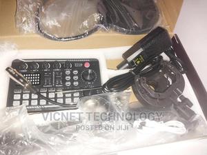 Professional Codenser Microphone With Live Sound Card - thumbnail 2