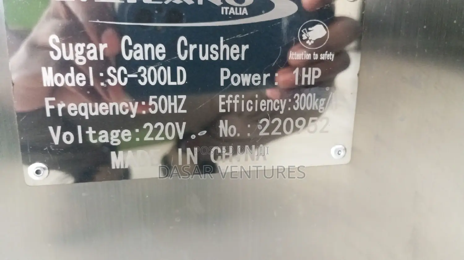 Sugarcane Crusher - E