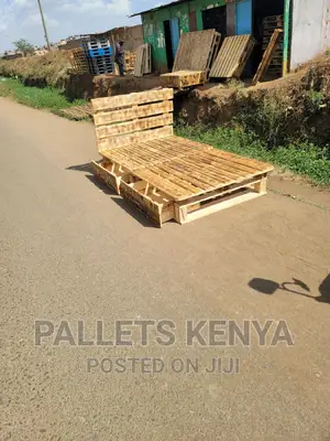 4*6 Blazed Pallet Bed- Detachable and With Drawers. #3