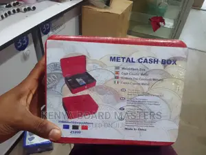 Metallic Cash Box. Cash Box. Money Box. Money Box
