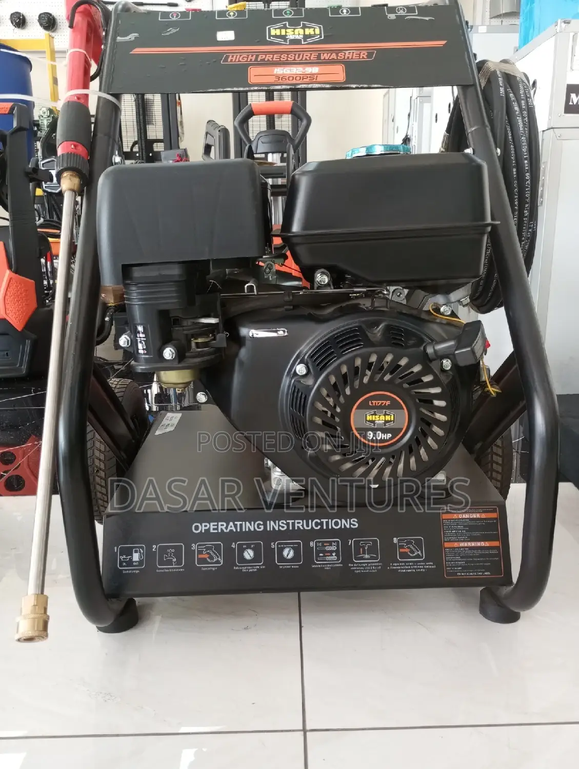 Pressure Washer Hisaki 3600psi
