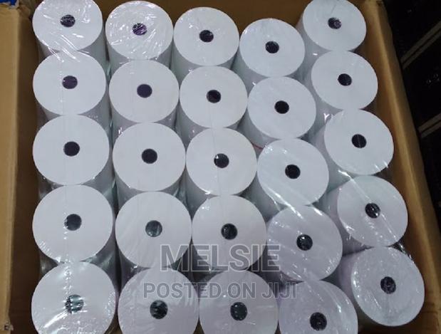 Rolls 80mm X 79mm Thermal Paper Roll Receipt Paper White - main view