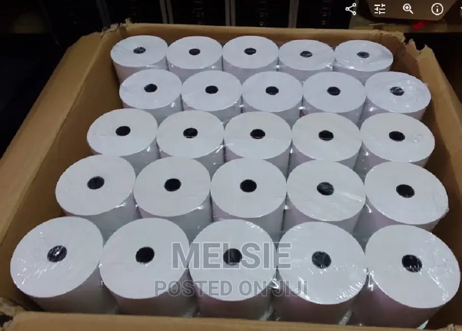 Satisfactory 80mm X 79mm Pack of 50 Rolls Thermal Paper Roll