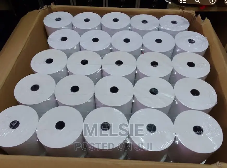 Fabulous Pack of 50 Rolls 80mm X 79mm Thermal Paper Roll