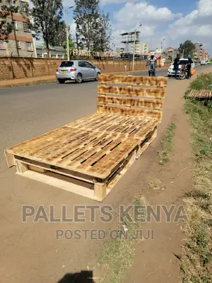 Pallet Bed- Blazed 4*6 Bed With Drawers. #61