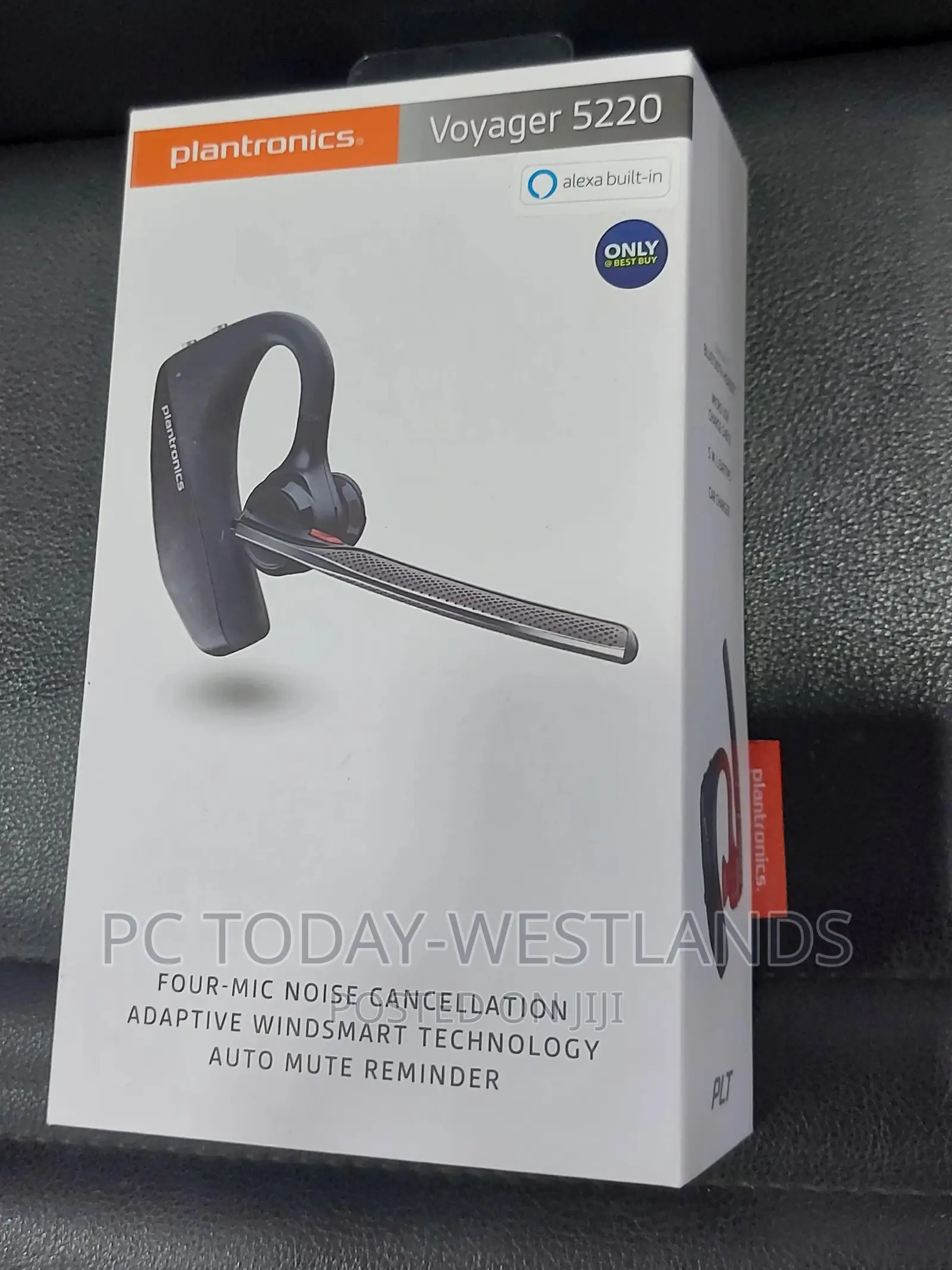 Plantronics Voyager 5220 Poly Bluetooth Headset Noise-Cancel