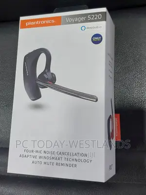 Plantronics Voyager 5220 Poly Bluetooth Headset Noise-Cancel