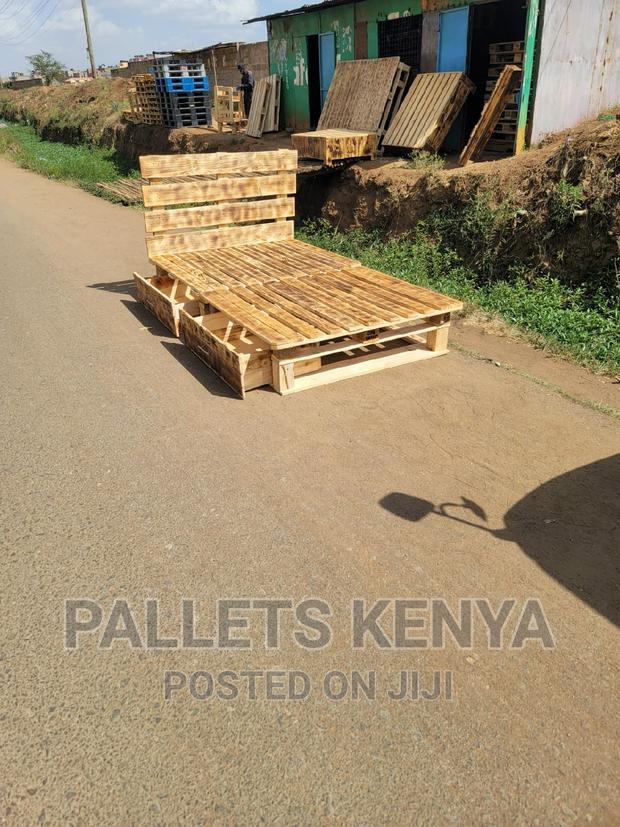 Pallet Bed- Blazed 4*6bed With Drawers. #76