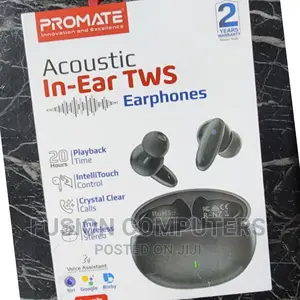 Promate True Wireless Earbuds, in-Ear Bluetooth Earphones