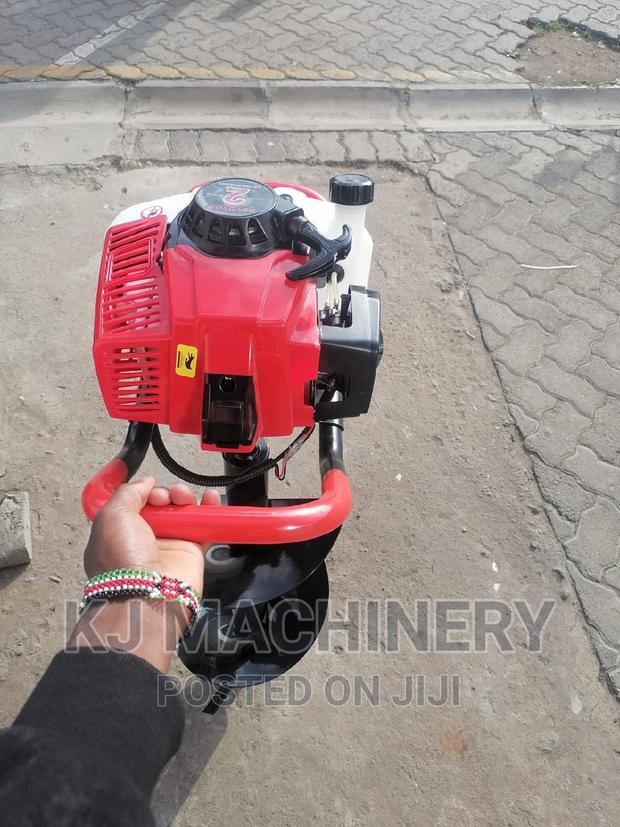 Gasoline Powered Earth Auger-Quality Assured Machineries - thumbnail 3