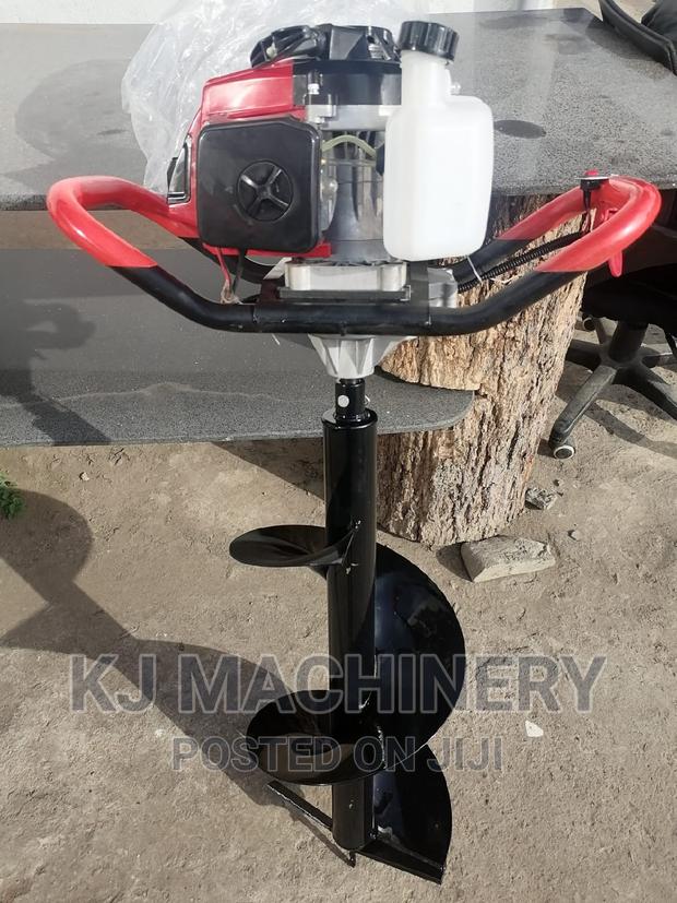 Gasoline Powered Earth Auger-Quality Assured Machineries - thumbnail 4