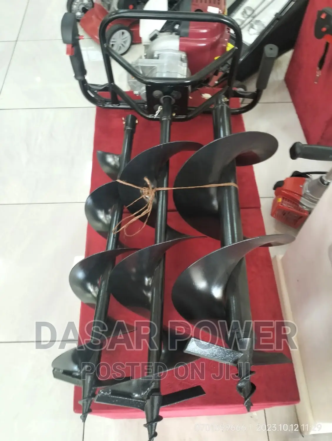 Earth Auger Machine.