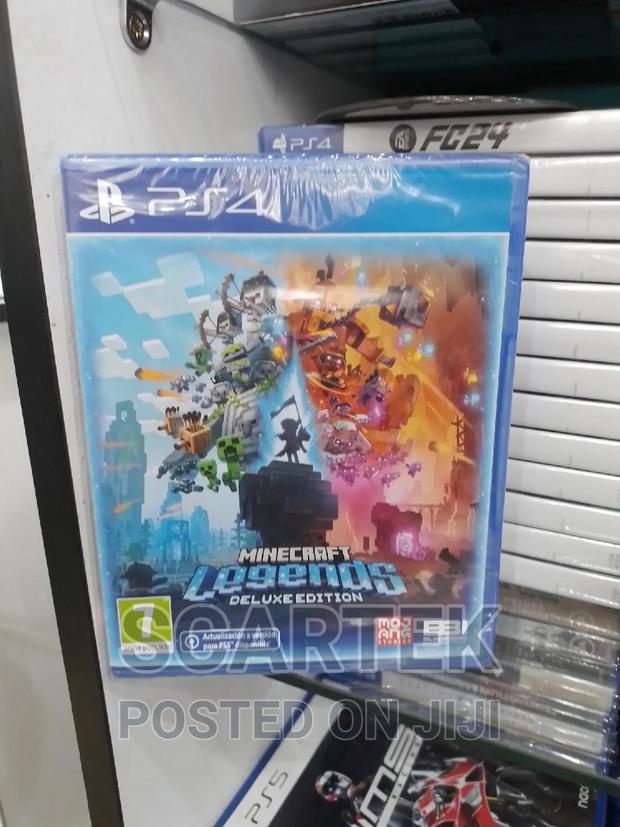 Ps4 Minecraft Legends Deluxe Edition