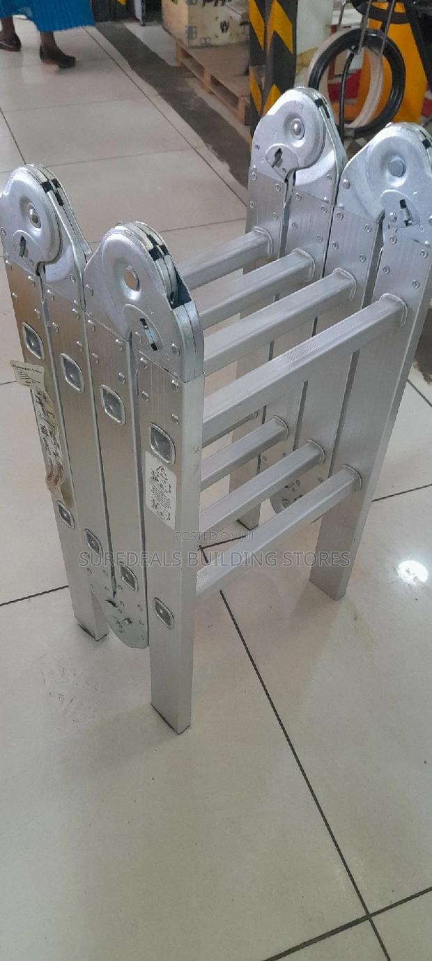 2×4STEPS(8feet) Aluminium Multipurpose Ladder-8feet - thumbnail 2