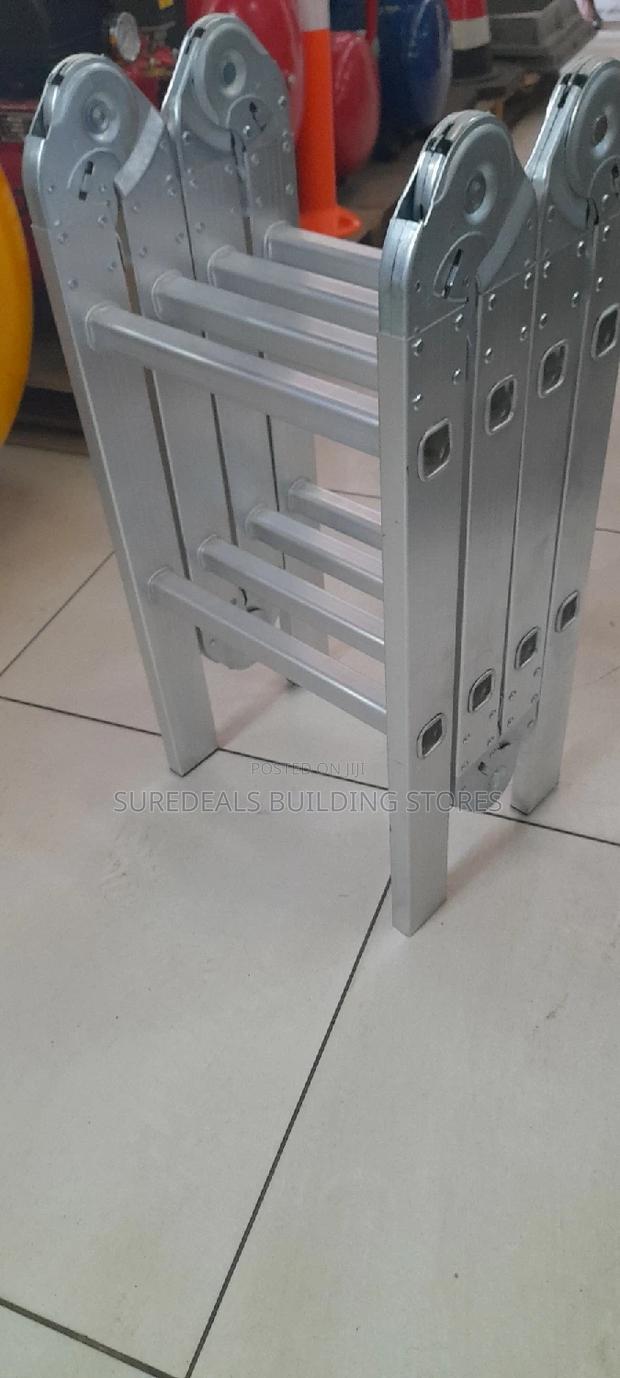 2×4STEPS(8feet) Aluminium Multipurpose Ladder-8feet - thumbnail 3