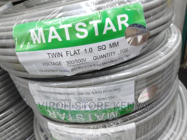 1.0mm Wire Roll 90m Long Twin With Earth