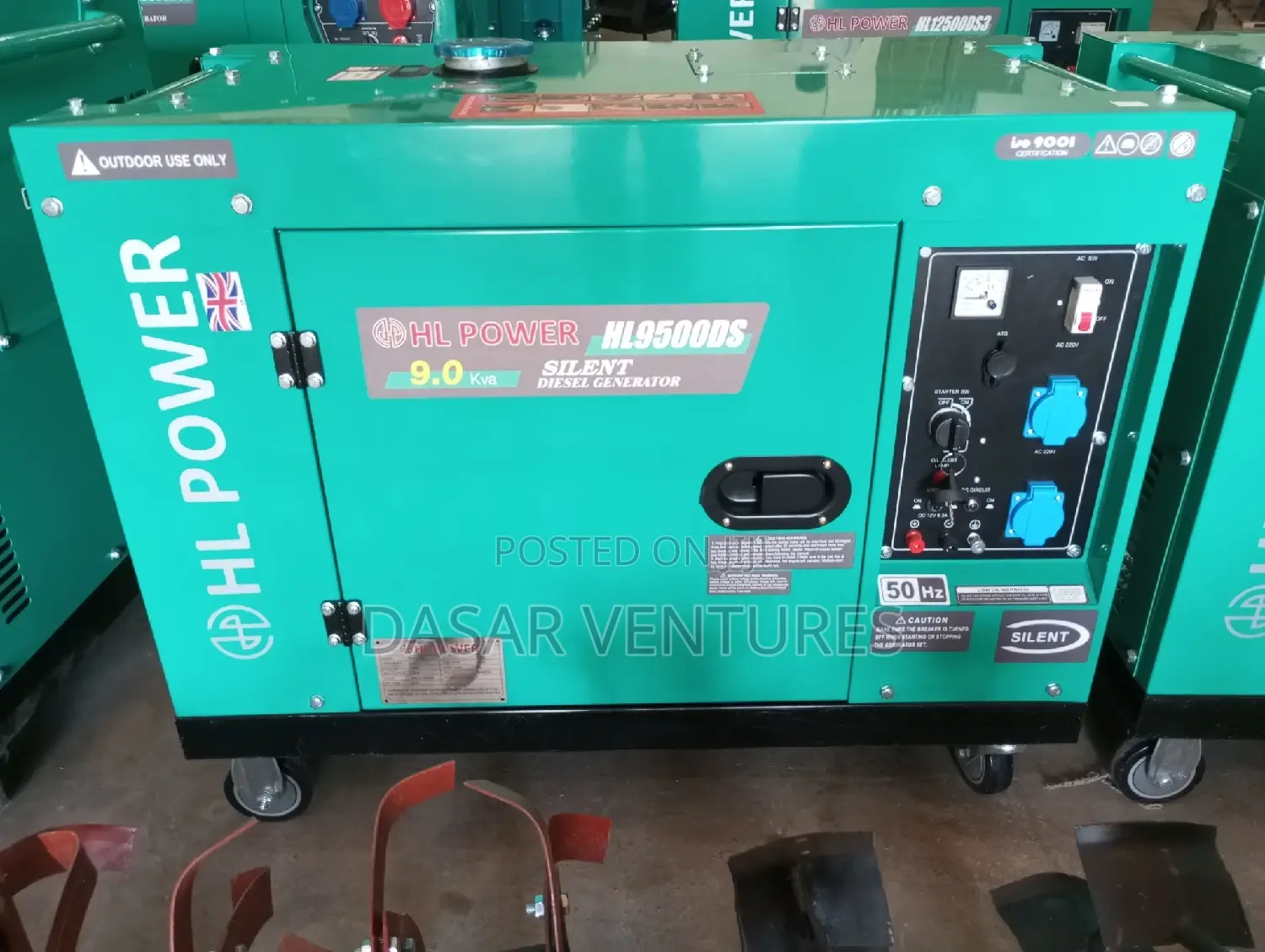 Power Generator 9kva Hl Power