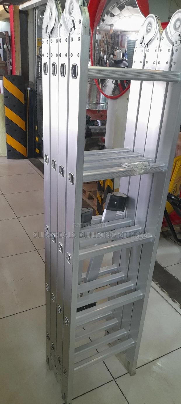 Aluminium Folding/Multipurpose Ladder-20feet - thumbnail 4