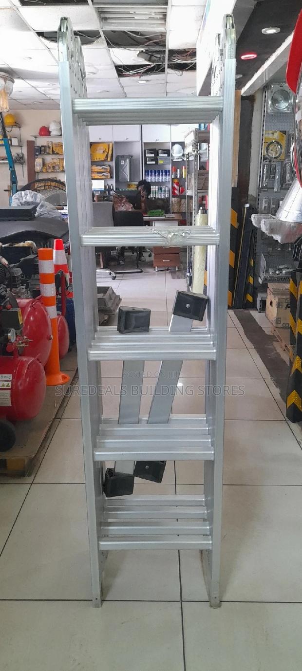 Aluminium Folding/Multipurpose Ladder-20feet - main view