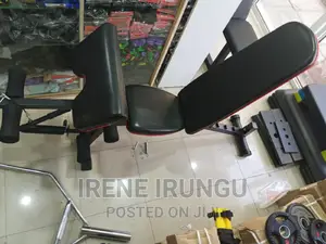 Decline, Preacher, Leg Extension, Incline Bench