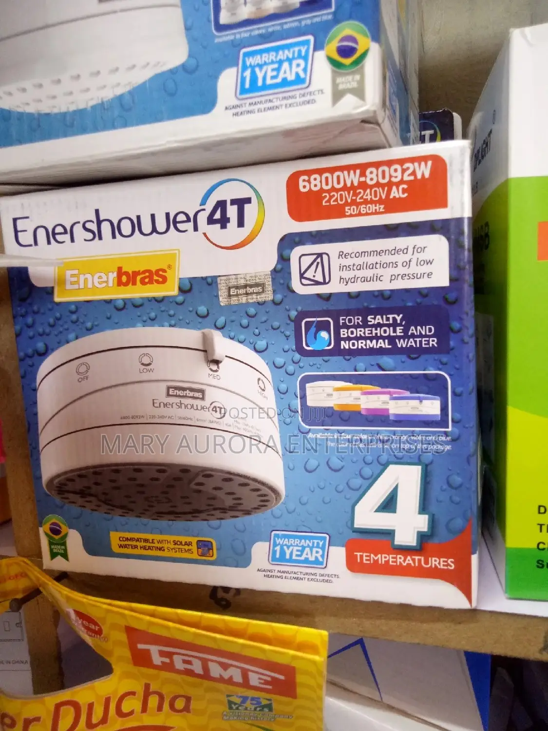 4T Enershower /Instant Water Heater