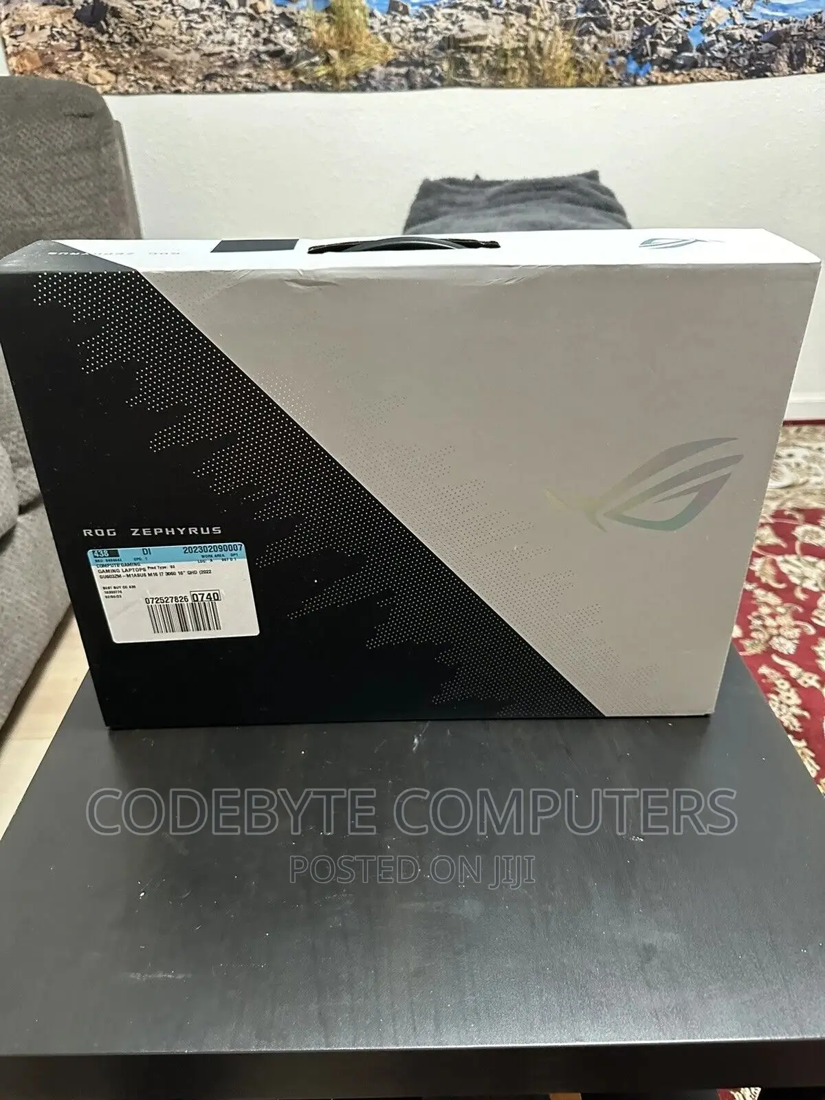 New Laptop Asus ROG Zephyrus M16 GU603HR 16GB Intel Core I7 SSD 512GB