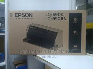 Epson Lq 690ii Dot Matrix 24 Pin Printer for Continuos Printing