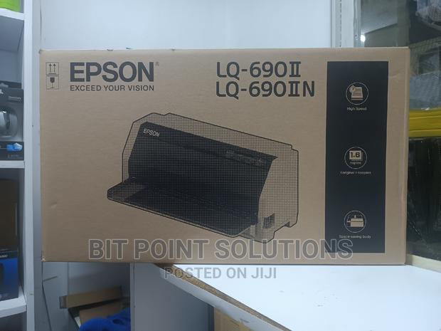 Epson Lq 690ii Dot Matrix 24 Pin Printer for Continuos Printing - thumbnail 2