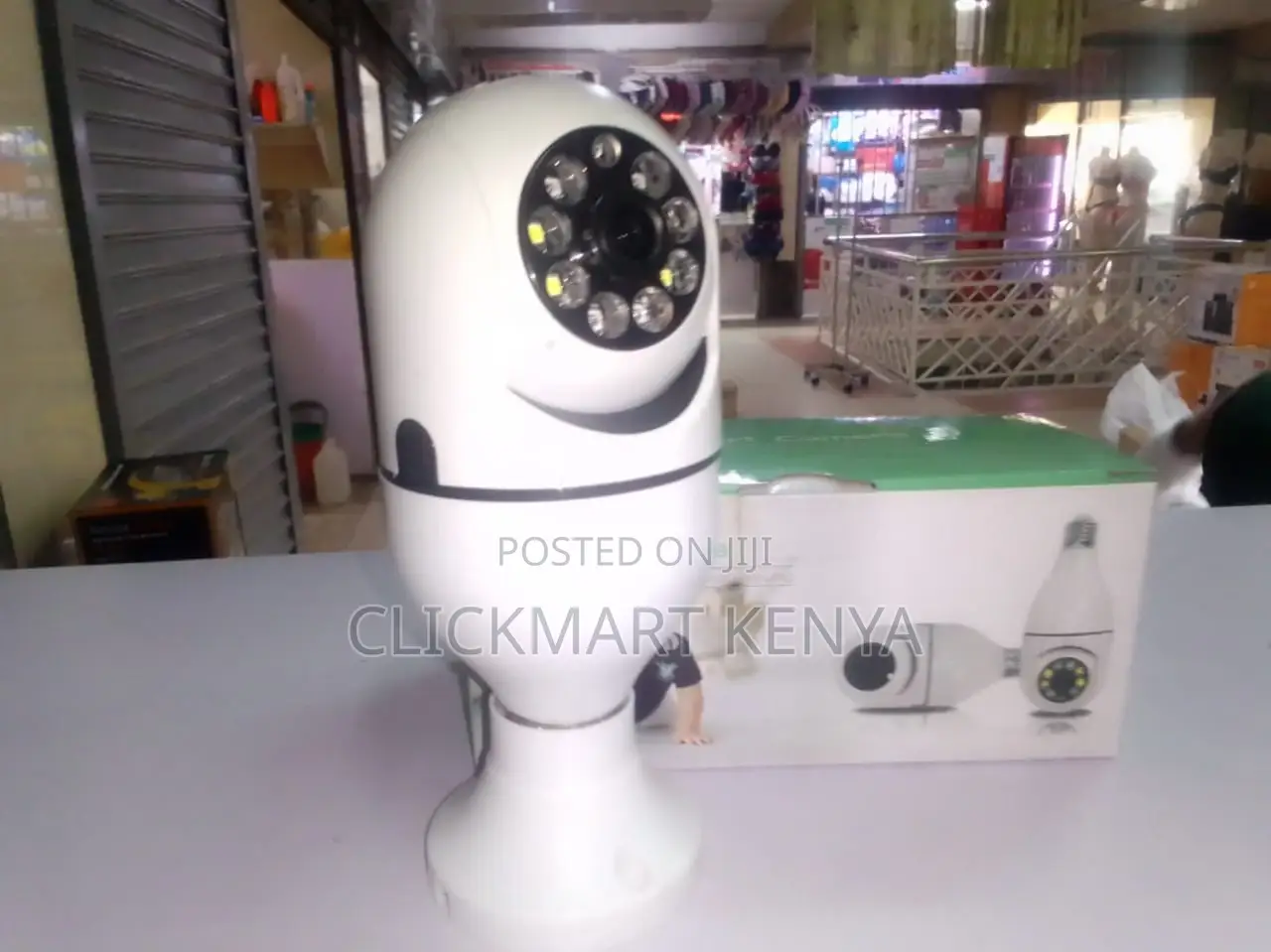 CCTV Bulb Camera Wifi Camera 360° Rotating, Night Vision,