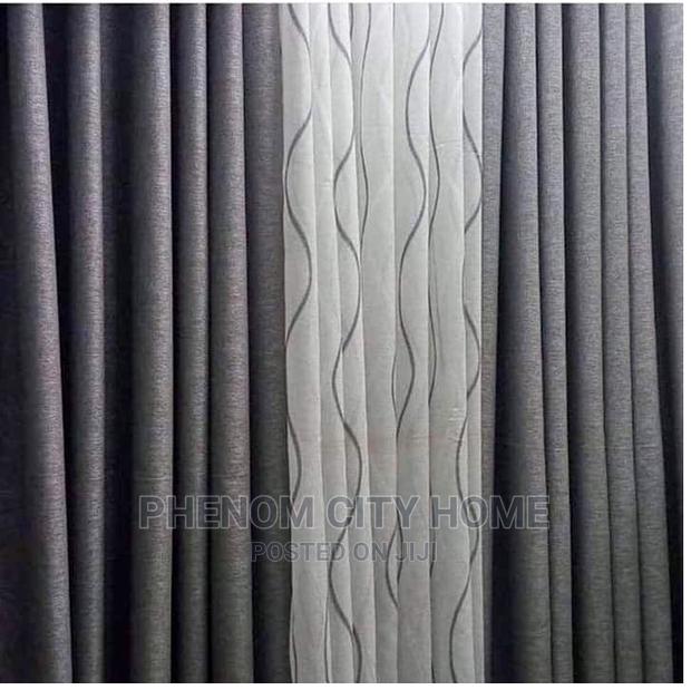 Grey Theme Curtains - main view