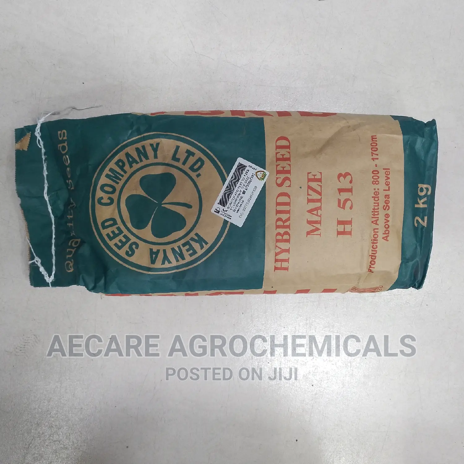 Hybrid Maize Seeds H513 2kg