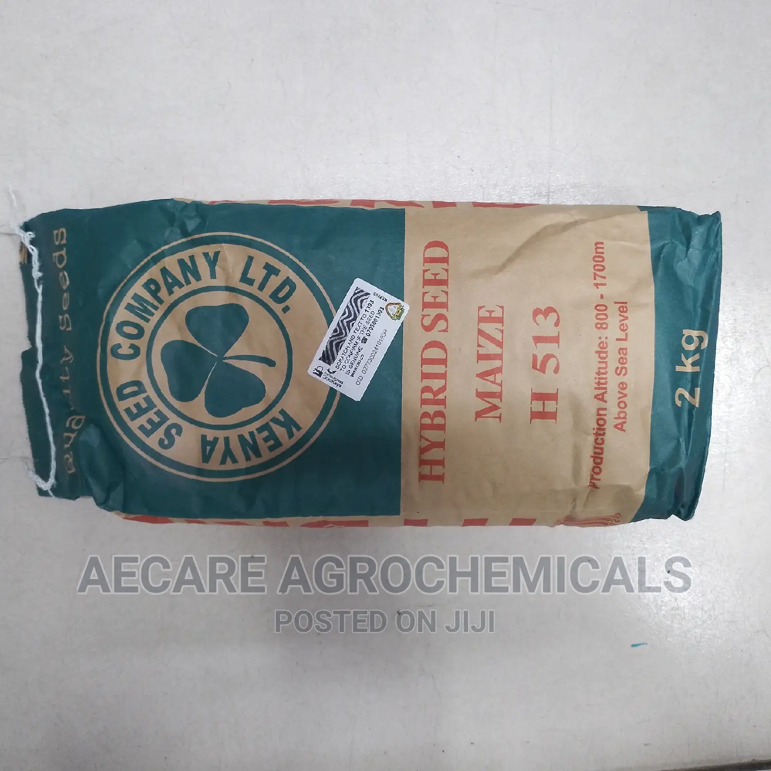 Hybrid Maize Seeds H513 2kg