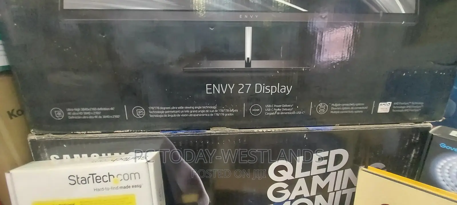 Hp Envy 27-Inch -Uhd Usb- C Monitor Micro-Edge Bezel 60w