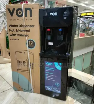 Von Hot and Normal Dispenser With Cabinet