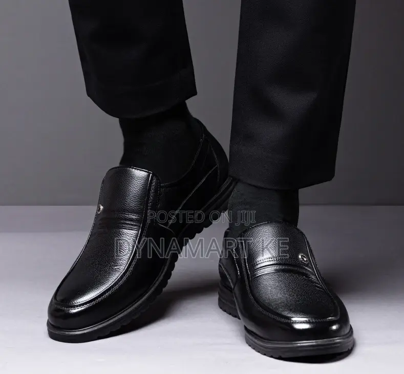 Genuine Cowhide Leather Official Men's Shoes Formal Wedding