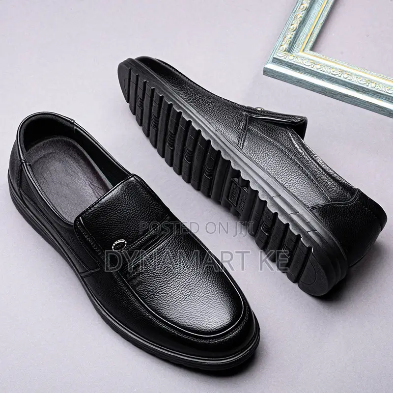 Genuine Cowhide Leather Official Men's Shoes Formal Wedding