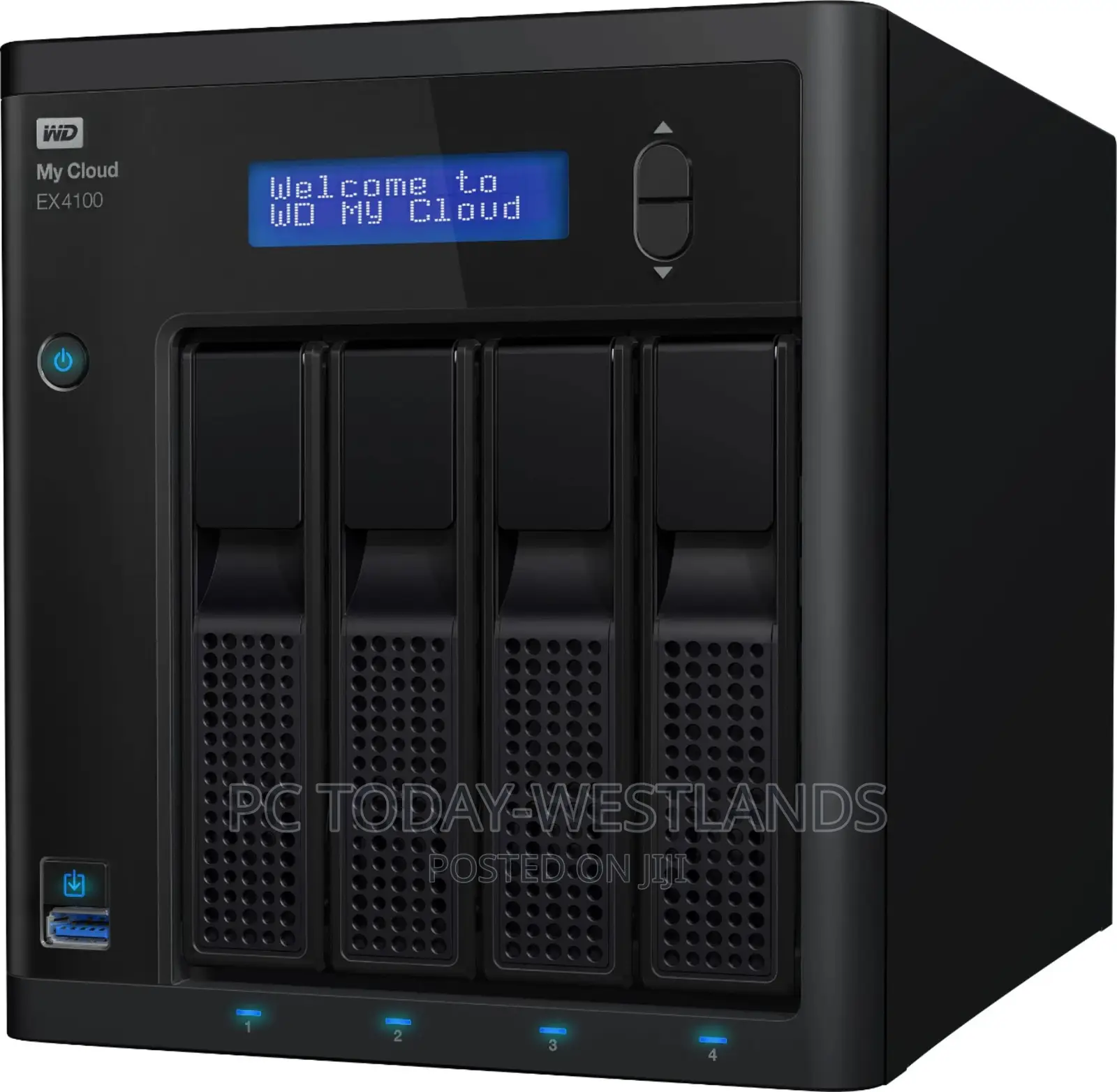 WD My Cloud Expert Series 16TB EX4100 4-Bay NAS Server 4 X 4
