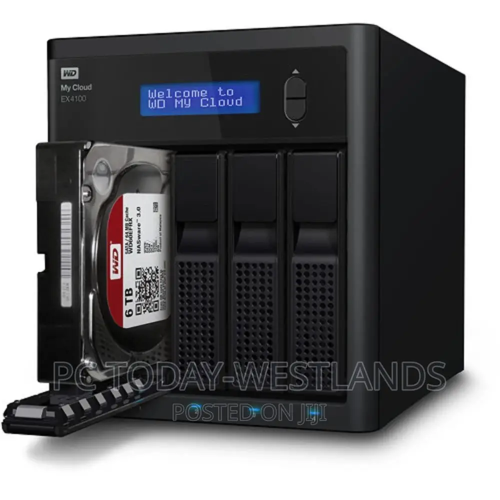 WD My Cloud Expert Series 16TB EX4100 4-Bay NAS Server 4 X 4